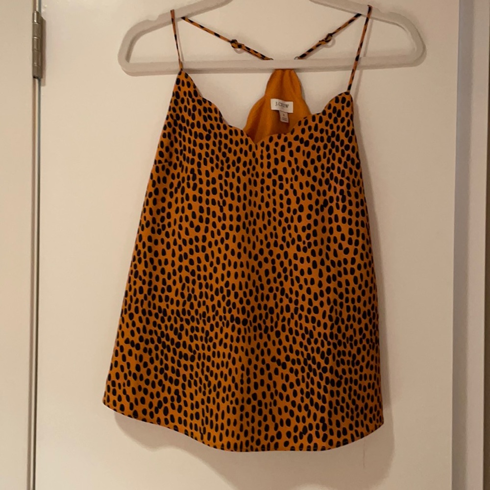 J Crew Scalloped Tank